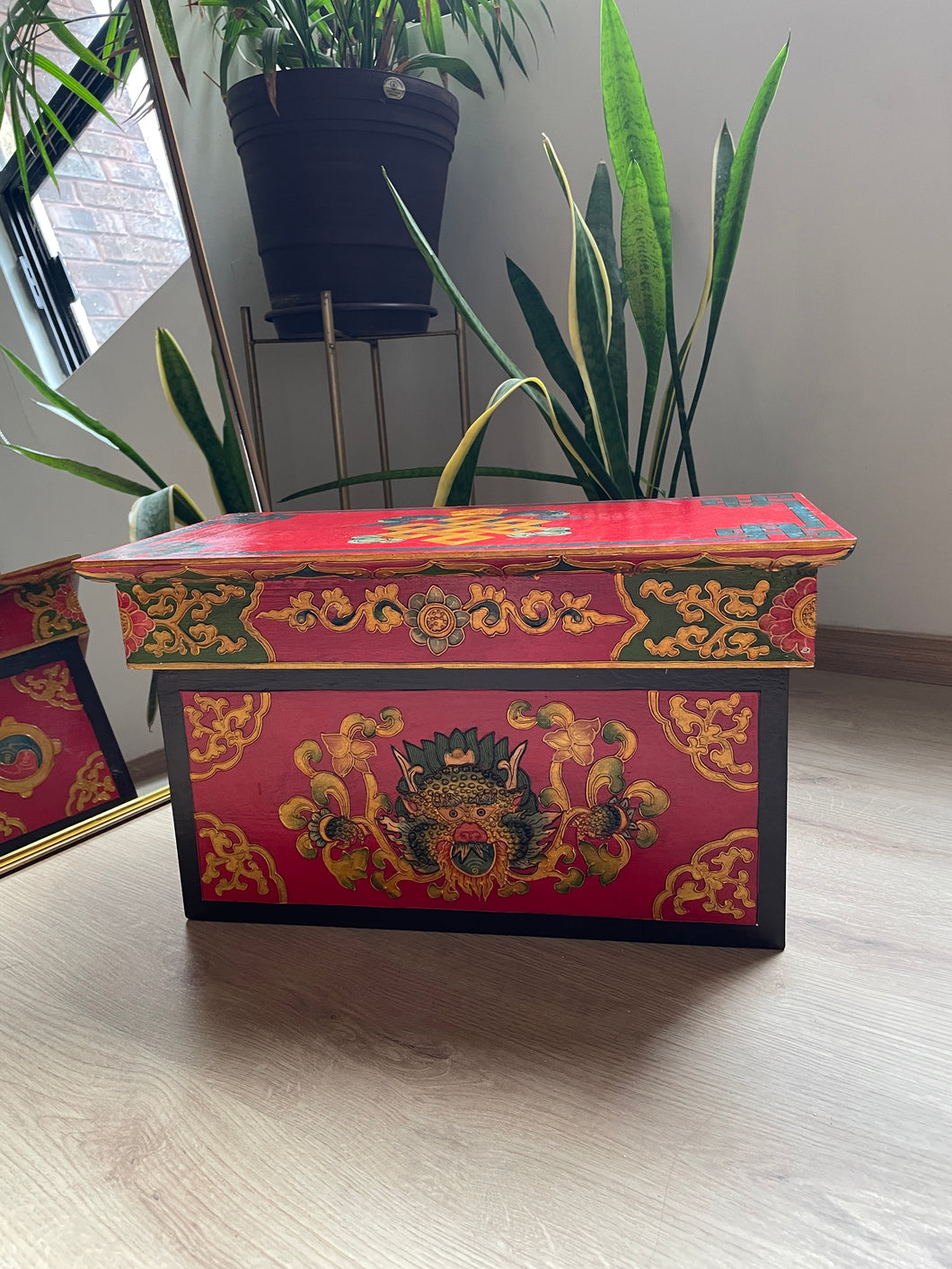 Mesa de meditación armable