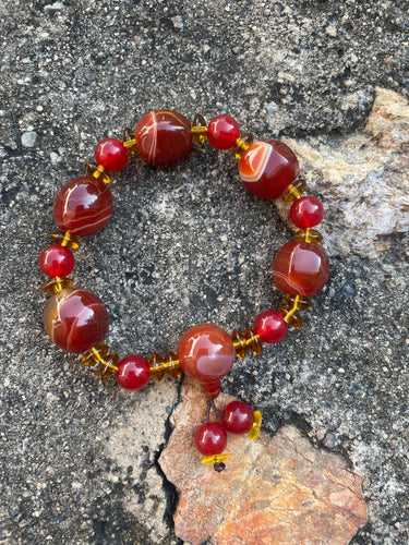 Pulsera Nepalí piedras naturales