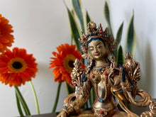 Estatua de Tara verde 6”