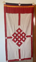 Puerta/ cortina tibetana con nudo infinito