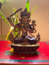 Estatua de Manjushri de 8 pulgadas