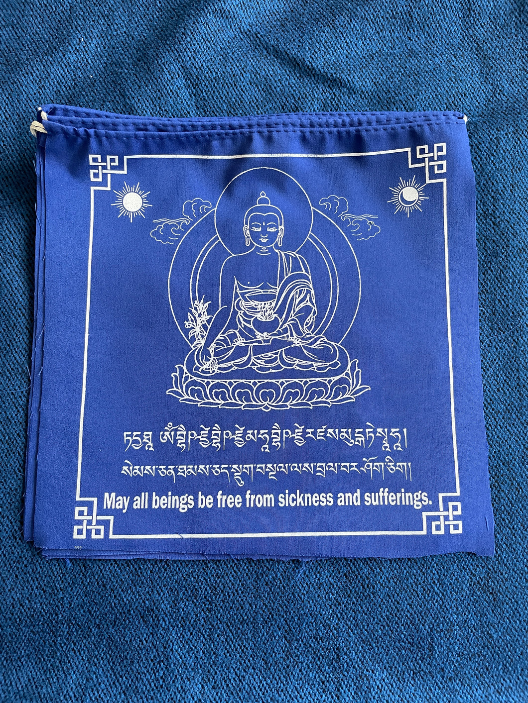 Banderas de oración Buddha de la medicina