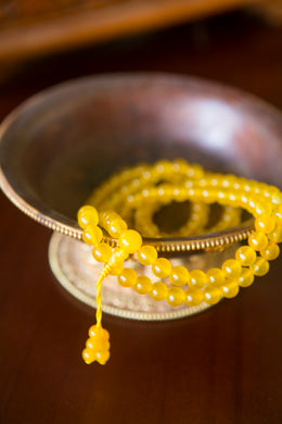 Mala de jasper amarillo