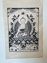 Imagen de Buddha Shakyamuni en papel nepalí