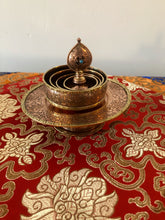 Mandala cobre con plato