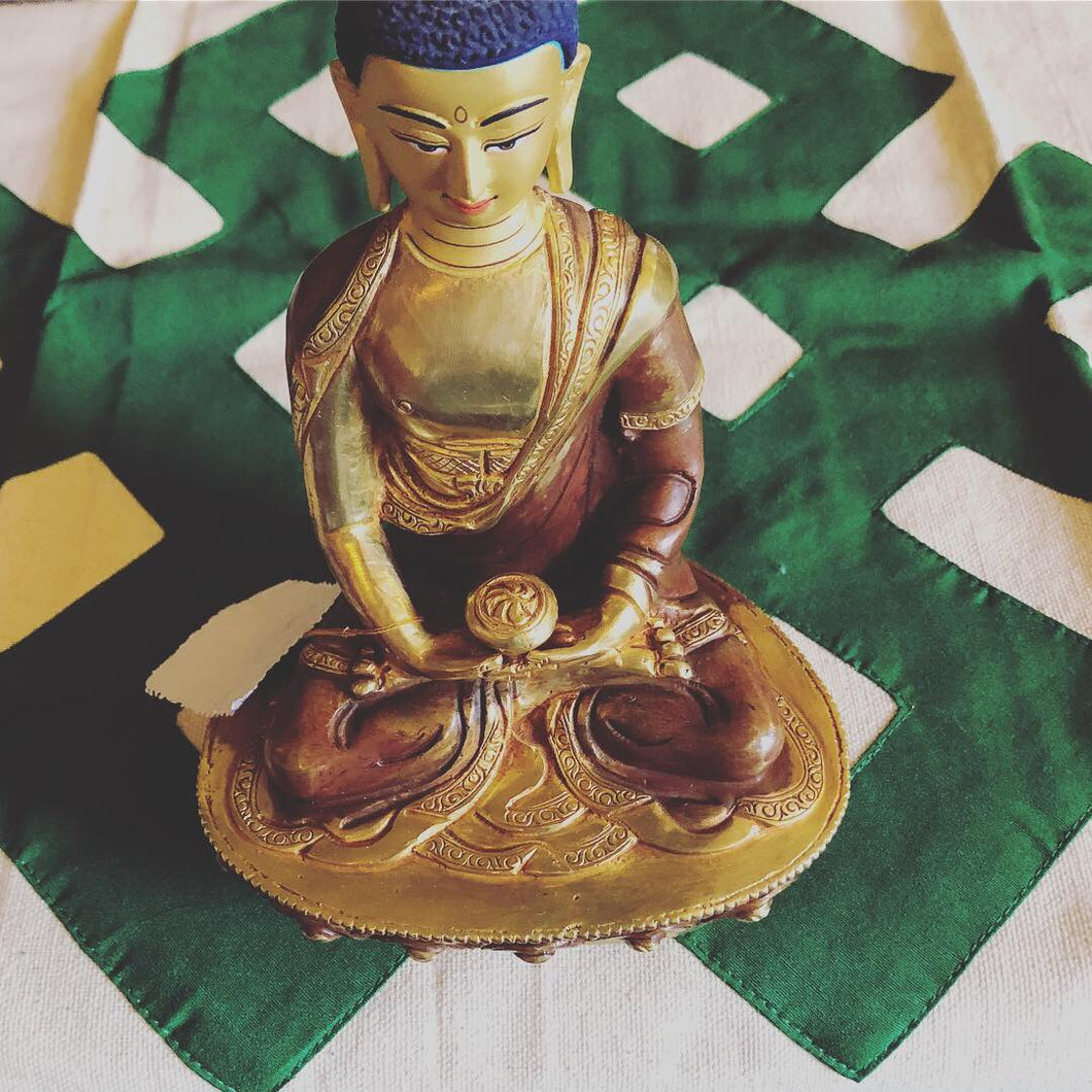 Estatua de Buddha Amitabha de 8 pulgadas
